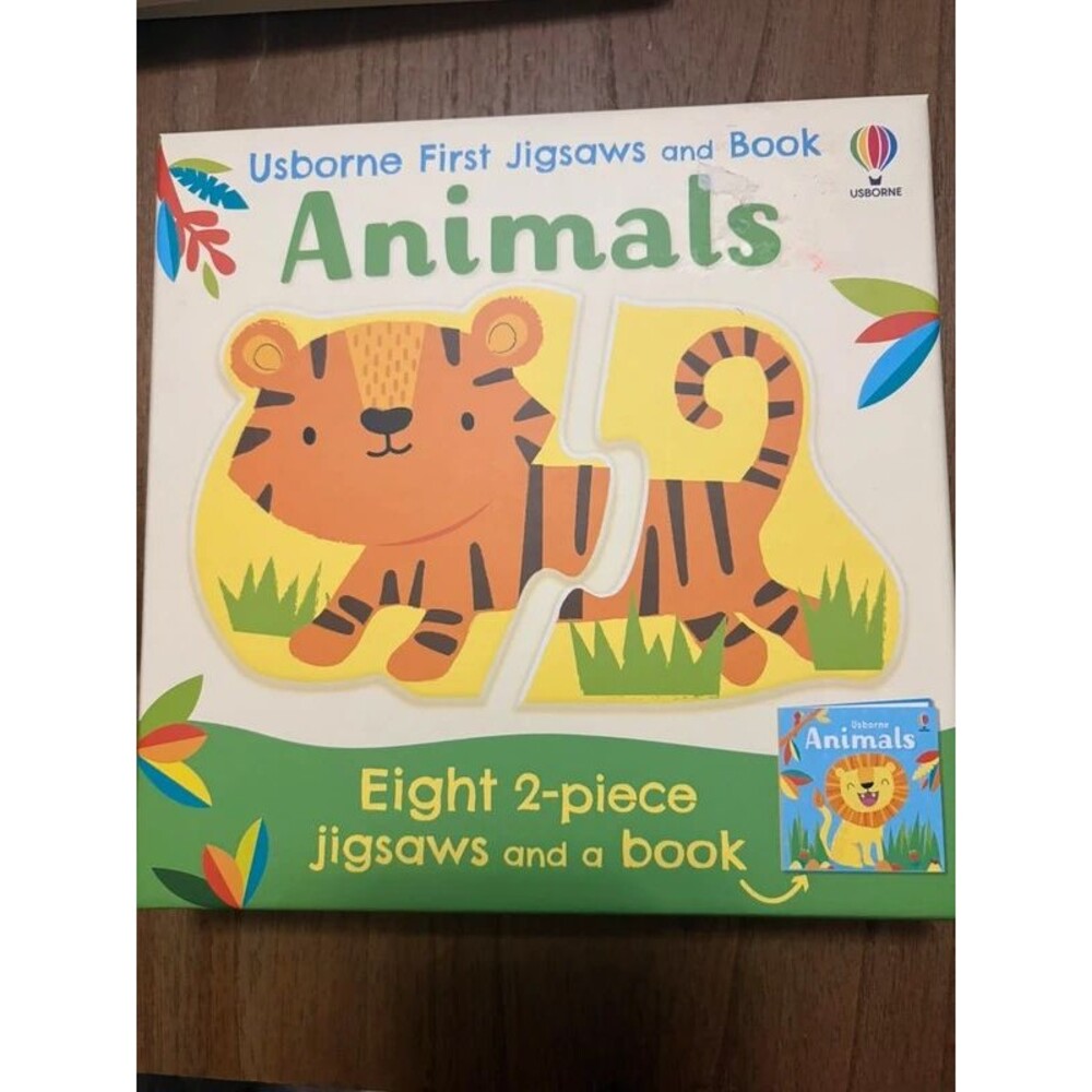 New Usborne my first puzzles animals
